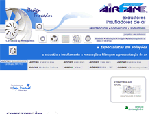 Tablet Screenshot of airfan.com.br