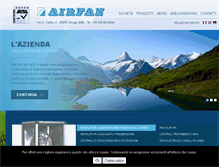 Tablet Screenshot of airfan.it